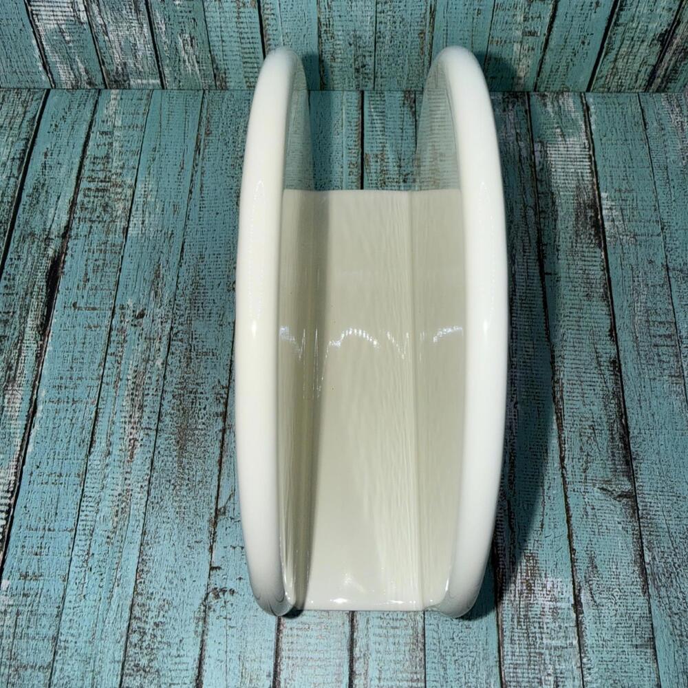 Mackenzie Childs  Black White Checked Napkin Holder Courtly Check NEW - Picture 4 of 5